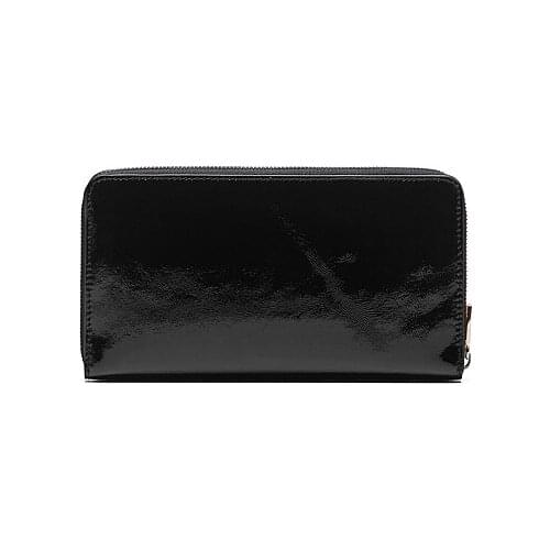 PART 1 LEATHER MIM WALLET WITH ROUND LOGO OR XO LOGO OR TURNLOCK WALLET CLUTCH ORGANIZE WALLET