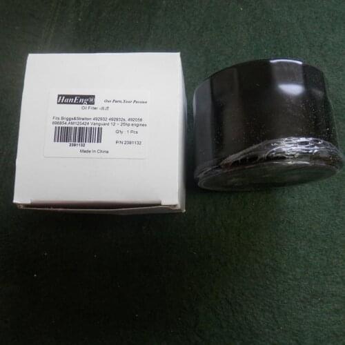 ENGINE OIL FILTER 492932 492532 492056 FOR BRIGGS & STRATTON VANGUARD 12hp 25HP KAWASAKI KOHLER TECUMSEH JOHN DEERE CRAFTSMAN