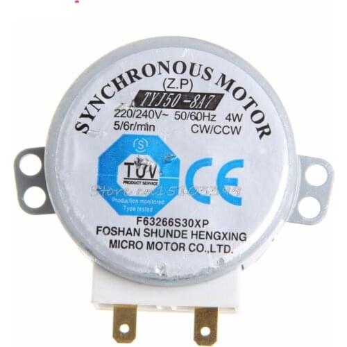Microwave Oven TYJ50-8A7 Turntable Turn Table Synchronous Motor Controller 220/240 Volt Drop Ship