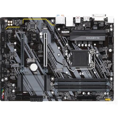 New Gigabyte B360 HD3P motherboard LGA 1151 DDR4 DVI VGA B360 Micro ATX desktop mainboard