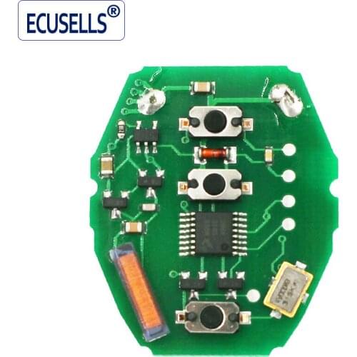EWS Remote 3 Button Board 433MHZ for BMW E46 KEYLESS KEY Rechargeble