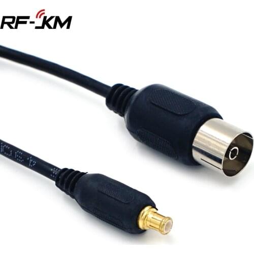 RF Coaxial Adapter Connector Cable TV Female to MCX Male Antenna Pigtail IEC FEMALE RF Coaxial Adapter Connector Cable 15CM