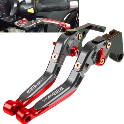 For DUCATI 1199 Panigale/S/TRicoloR 2012 2013 2014 2015 Motorcycle Brake Levers Aliuminum Adjustable Brake Clutch Lever Handbar