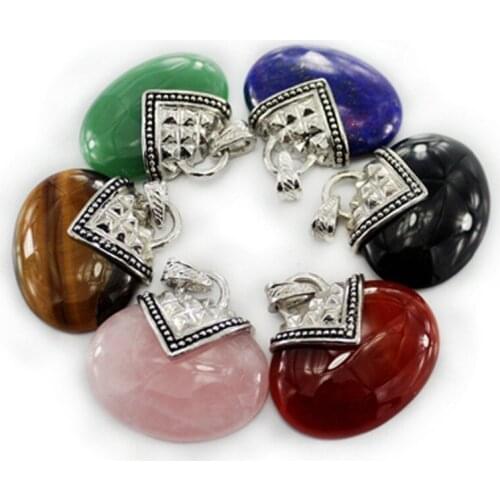 Chakra Healing Crystal Pendant Handbag Style (Lapis Lazuli)