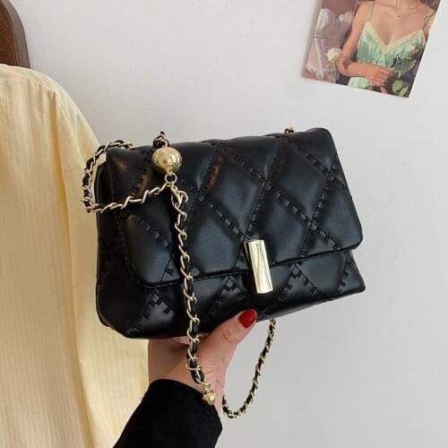 Crossbody Bag Shoulder Bag Designer Backpack Handbag Purse Women Bag Diamond Lattice Fashion 2021 New Trend Chain PU Leather