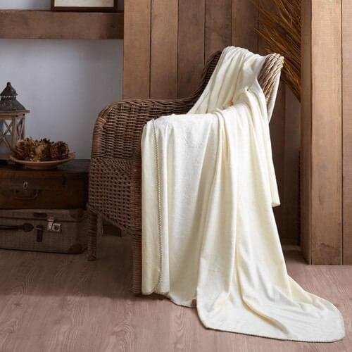 Textile Cart Duvet Tv Blanket Gray Stripe