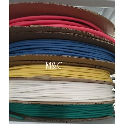 200Meters/roll 4mm Heat Shrink Tube Sleeving Wrap Set
