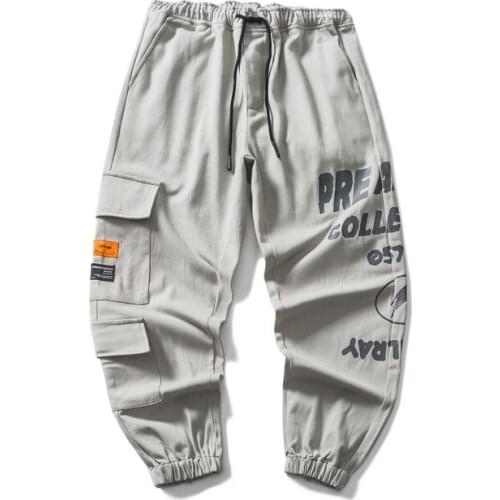 2021 Mens Spring Original Side Letter Print Overalls