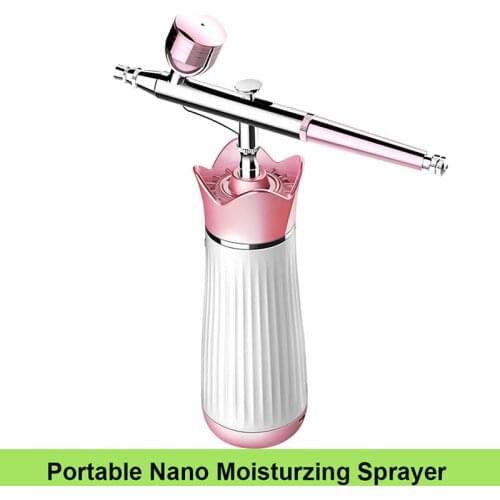 1 set Nano facial Sprayer USB Nebulizer Face steamer Humidifier Hydrating Anti-aging Wrinkle Women Beauty Skin Care Tools