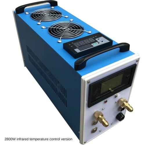 2800W ZVS Induction Heater Metal Smelting Furnace Metal Quenching Equipment Adjustable power+Temperature control 0-1000 C