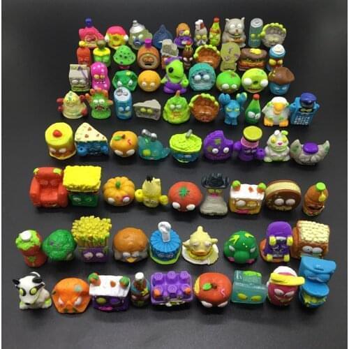 B ( 30Pcs/lot ) Sale Super Zings Anime Action Figures Toys The Garbage Trash Doll The Grossery Gang Model Toy Doll Kid Gift Toys