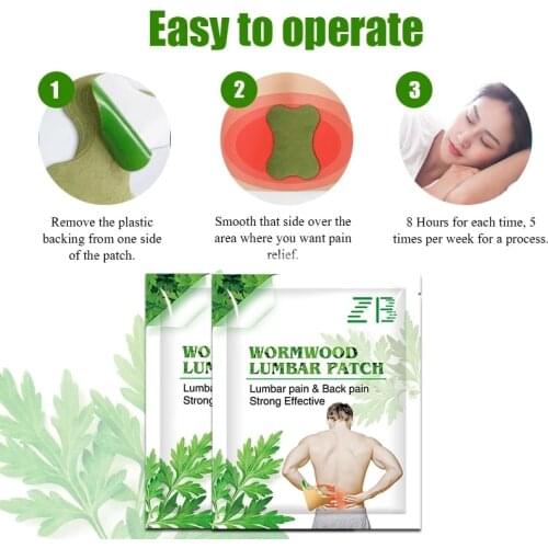 6pcs/1bag Neck Wormwood Medical Plaster Joint Ache Cervical spondylosis Pain Relieving Sticker Rheumatoid Arthritis Patch