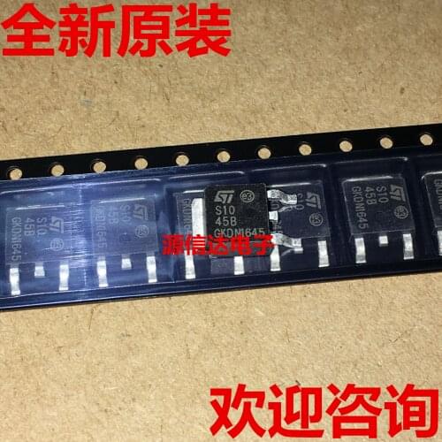 New STPS1045B STPS1045 S104510A 45V TO-252 Schottky tube imported from stock