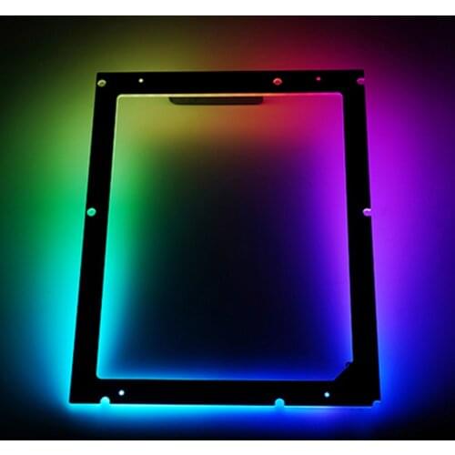 ATX PC Case Motherboard Light-emitting Backplane 5V 3Pin ARGB Desktop ATX Motherboard Decor Lamp Strip Back Light Pad