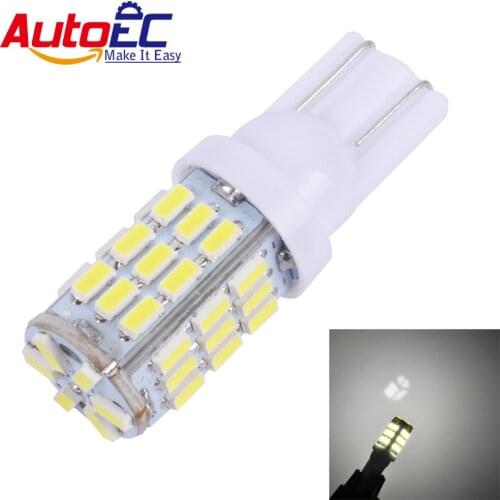 AutoEC 4x T10 3014 42 smd 194 168 192 W5W Auto Wedge Lighting Car Led Wedge Interior License Light DC12v #LB234