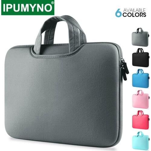 Laptop Bag For Macbook Air Pro Retina 13 Case 11 12 14 15 15.6 For Hp Xiami Mac Book Lenovo Notebook Computer Laptops Sleeve