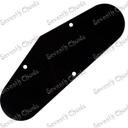 Black Plastic Cavity Cover Cover Back Plate Wiring BackPlate For Bass Guitar Replacemen - HC-1003
