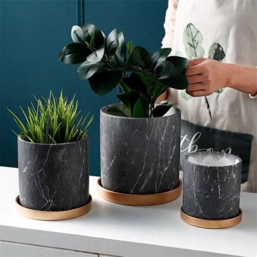 Flower pots decorative indoor plant pot nordic planter office decor balcony decorations wall planters for indoor plants