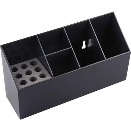 Salon Shear Holder Rack Scissor Storage Case Hairdressing Combs Box For Hair Stylist Comb Scissors Socket Hairdressing Tools