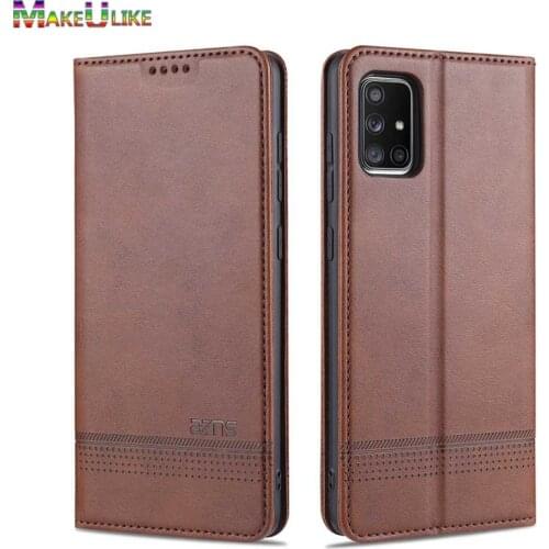 Magnetic Case For Samsung Galaxy M21 M30S M31 M51 M32 M40S M42 M62 Case Leather Wallet Case For Samsung M01 Core M02 M11 Cover