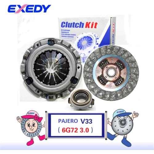 MB33804730 For Mitsubishi PAJERO V33 3.0 6G72 3.0 ORIGINAL Clutch Disc Clutch Plate Bearing Clutch Kit Set Three Pcs Set