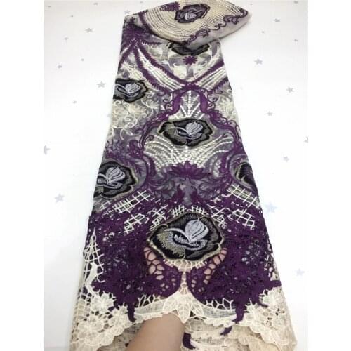 New design Embroidered Lace Fabric JRB-2.91901 for bridal dress Nigerian french net Lace with high quality