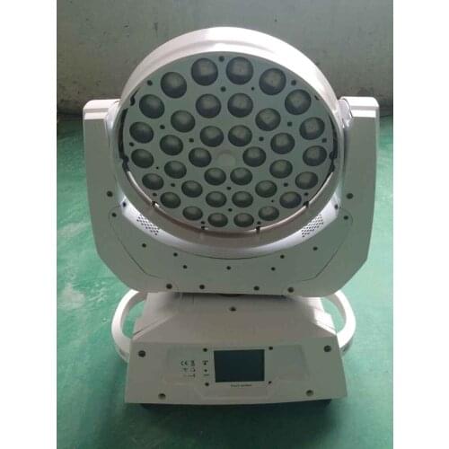 Aliexpress online hot sale 36pcs x10W full color RGBW led moving head light with zoom function with color dmx stage dj lighting