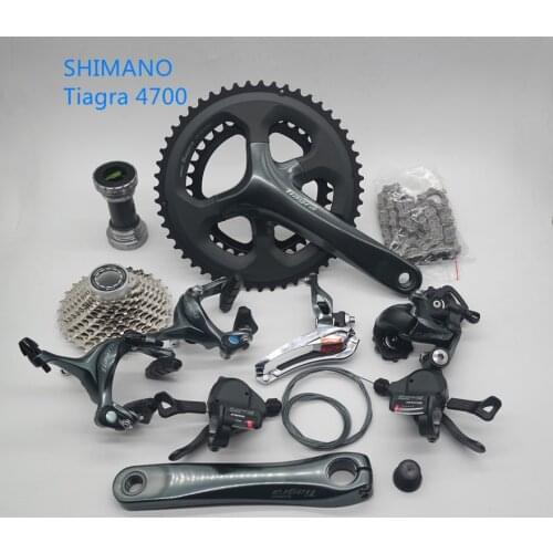 SHIMANO Tiagra 4700 Groupset SL 4700 shifter Derailleurs ROAD Bicycle 2x10 Speed 50-34 52-36T 170 172.5MM 11-25 12-28 11-34T