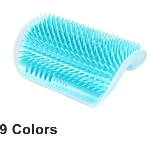 Cats Brush Corner Cat Massage Self Groomer Comb Brush Cat Rubs the Face with a Tickling Comb Cat Product