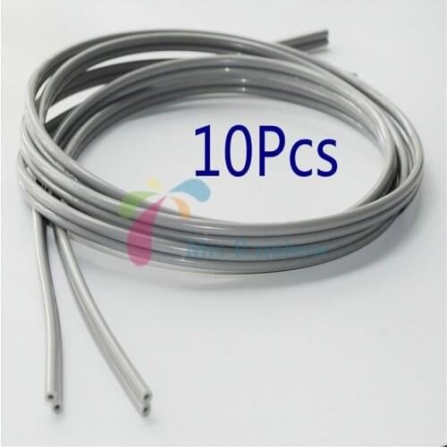 10/Pcs Dental Clinic Tube Hose Cable For 2 Hole Standard Foot Control Pedal Spray Syringe Dental Supples