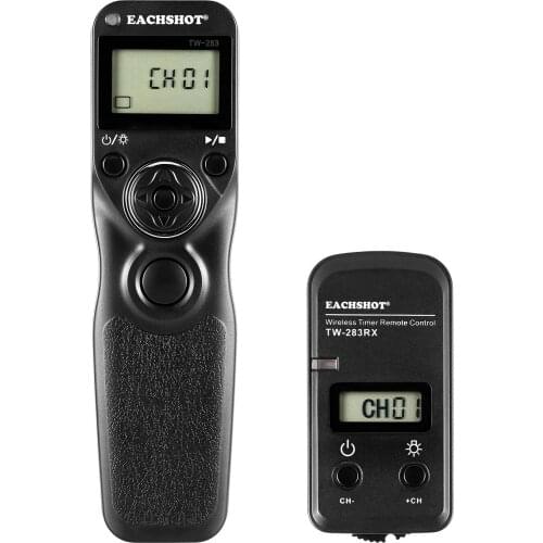 TW-283 S2 TW283/S2 Wireless Timer Remote Control Shutter Release for Sony A7 A7 II A7R A7R II A7S A7S II A6000 As RM-VPR1