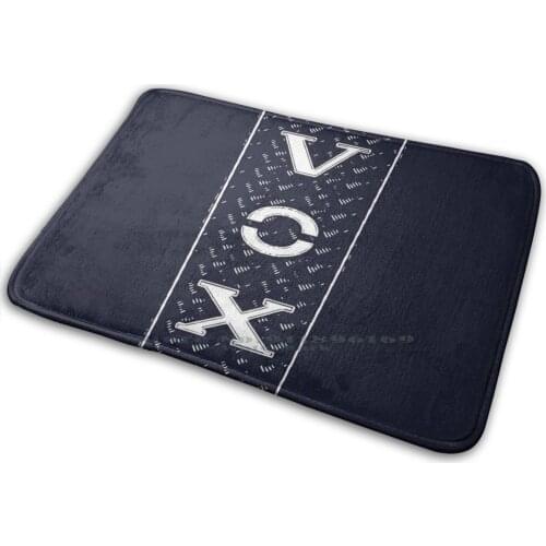 Vox Mat Rug Carpet Anti-Slip Bedroom Entrance Door Mat Guitar Teardrop