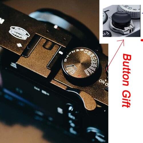 X100V Thumb Rest Thumb Up Thumb Grip Hot Shoe Cover For Fujifilm X100V XT200 XA7 Shutter Button Gift