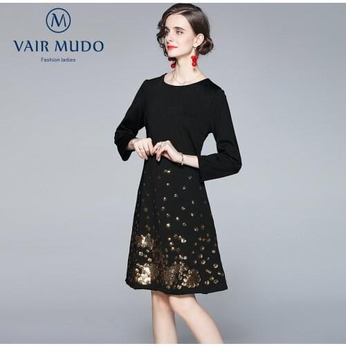 Fall 2021New Womens Dress Autumn Mesh Embroidered Polka Dot Pleated Fungus Lace Collar Roman Cotton Slim Dress Elegant Y-246