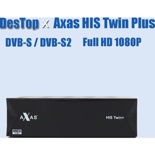 1PC Axas His Twin Plus DVB-S2/S HD Enigma 2 Satellite Receiver Build WiFi Linux E2 Open ATV H.265 IPTV Box Satellite TV Receptor