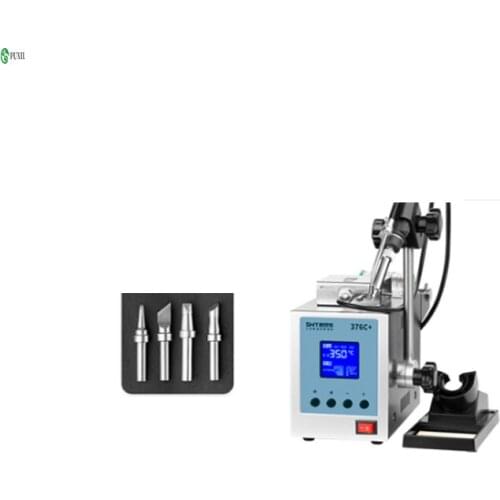 Automatic machine to send tin electric iron set digital display constant temperature 376 handle foot-type soldering station