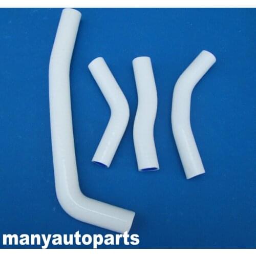 WHITE FOR Honda CRF250 CRF250R CRF 250R 2010-2013 10 2011 2012 12 13 silicone radiator hose