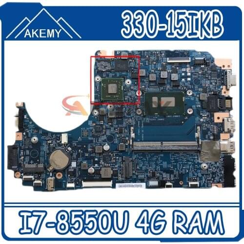 For Lenovo V330-15IKB 330-15IKB Laptop Motherboard LV315KB MB 17807-3 I7-8550U 4G RAM M530 GPU 100% fully tested and works
