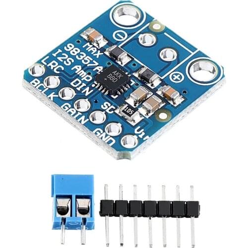MAX98357 MAX98357A I2S 3W Class D Amplifier Breakout Interface I2S DAC Decoder Audio