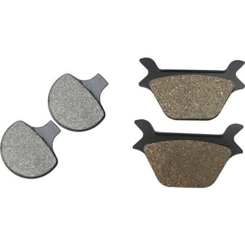 Brake Pill Pads Set for HARLEY Street FXER 1340 Low Rider Custom FXR C456 1 1987 1988 Front Rear