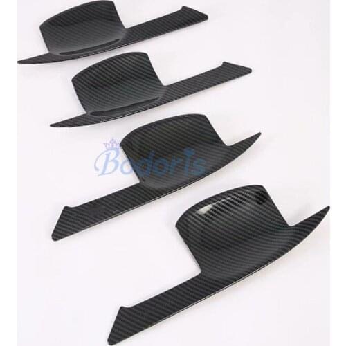 Door Grab Handle Bowl Insert Trims Holder Protective Frame Panels kits For Hyundai Tucson 2016 2017 2018 2019 2020 Accessories