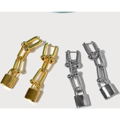 YPAYLuxury brand jewelry 925 sterling silver half round circle earrings mix three color zircon earrings rose gold silver earring