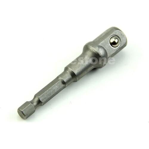 1/4" 3/8" 1/2"Power Drill Bit Driver Hex Socket Bar Wrench Adapter Extension