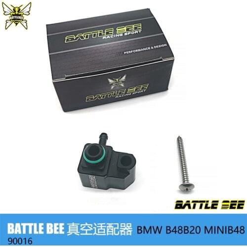 Brand Turbo boost tap vacuum adapter Aluminum For MINI 2.0T B48A20A and engine For Boost Gauge