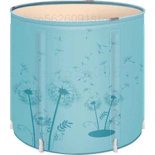 The Bath Bucket Of Adult Inflatable Tub Home Thickening Large Tub Bath Bucket Body Plastic Bath Bucket Of Female Artifact