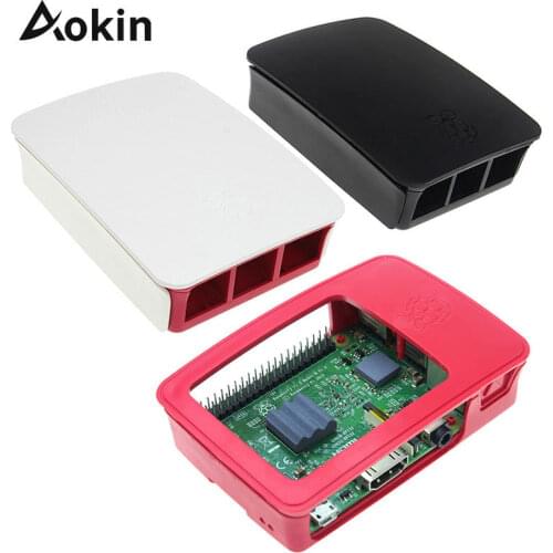For Raspberry Pi 3 Case Abs Enclosure For Raspberry Pi 2 Box Shell From Official Raspberry Pi Foundation Protective Black Cases