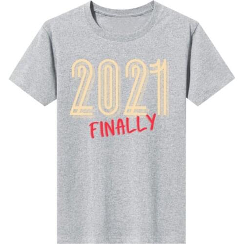 1 PCS Ladies Casual Fashion Seven Pieces Of Solid Color 2021 Finally Letter Print Short Sleeve Round Neck Shirt Blouses Apparel