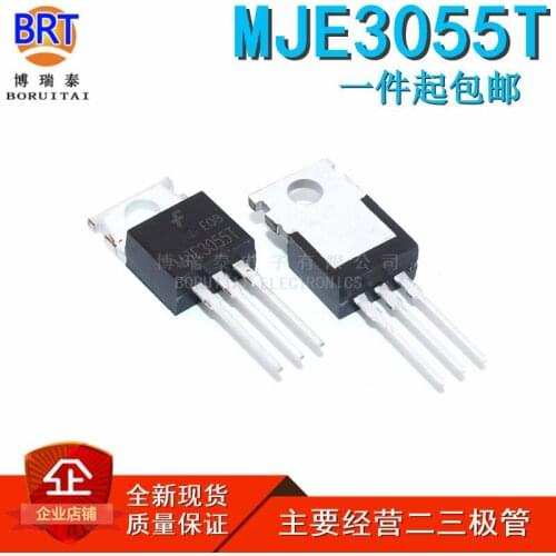 10pcs/lot New MJE3055T TO-220 10A 60V 75W