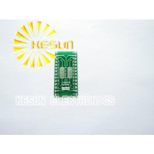 10PCS TSSOP28 SSOP28 MSOP28 SOP28 TURN DIP28 28pin IC adapter Socket / Adapter plate PCB Suitable for IC socket