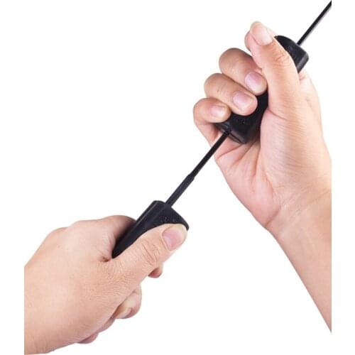 2 pcs/lot Anti-stuck Fishing Rod Repair Tool Rubber Shrink Device Non-slip Rod Pulling Fishing Pole Section Back Accessory J428